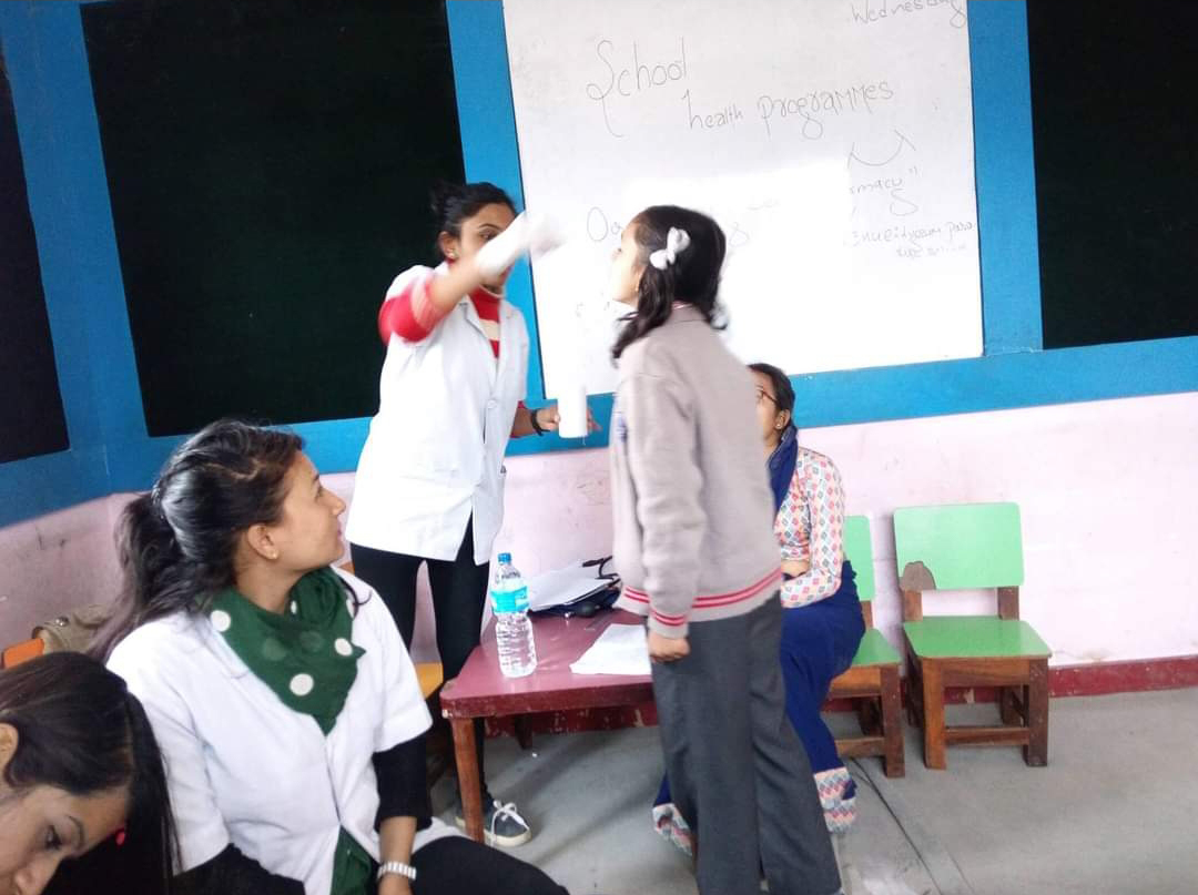 Health Camp and Food Donation, Kavre