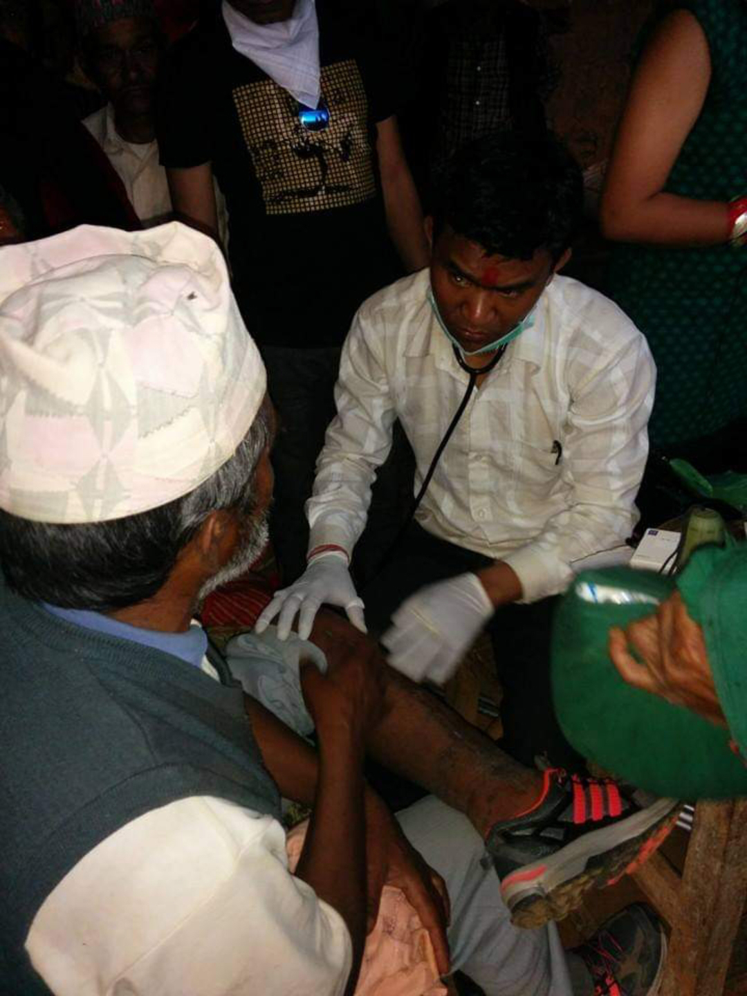 Health Camp and Food Donation, Kavre